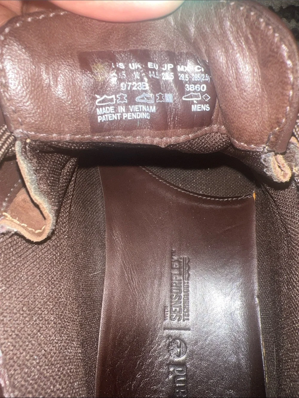 Timberland premium leather